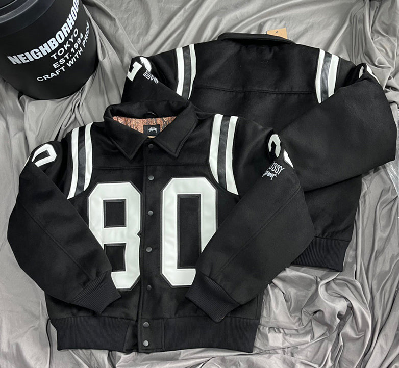 Stussy 80 Wool Varsity Jacket