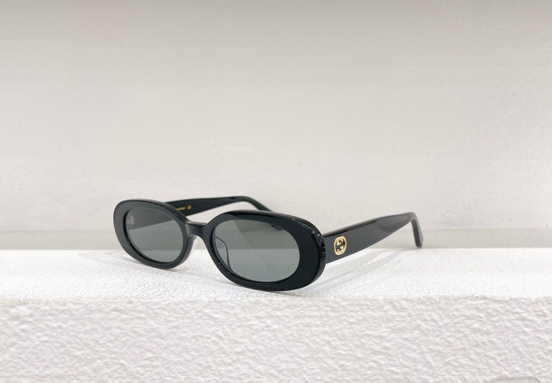 Gucci Oval-frame Sunglasses
