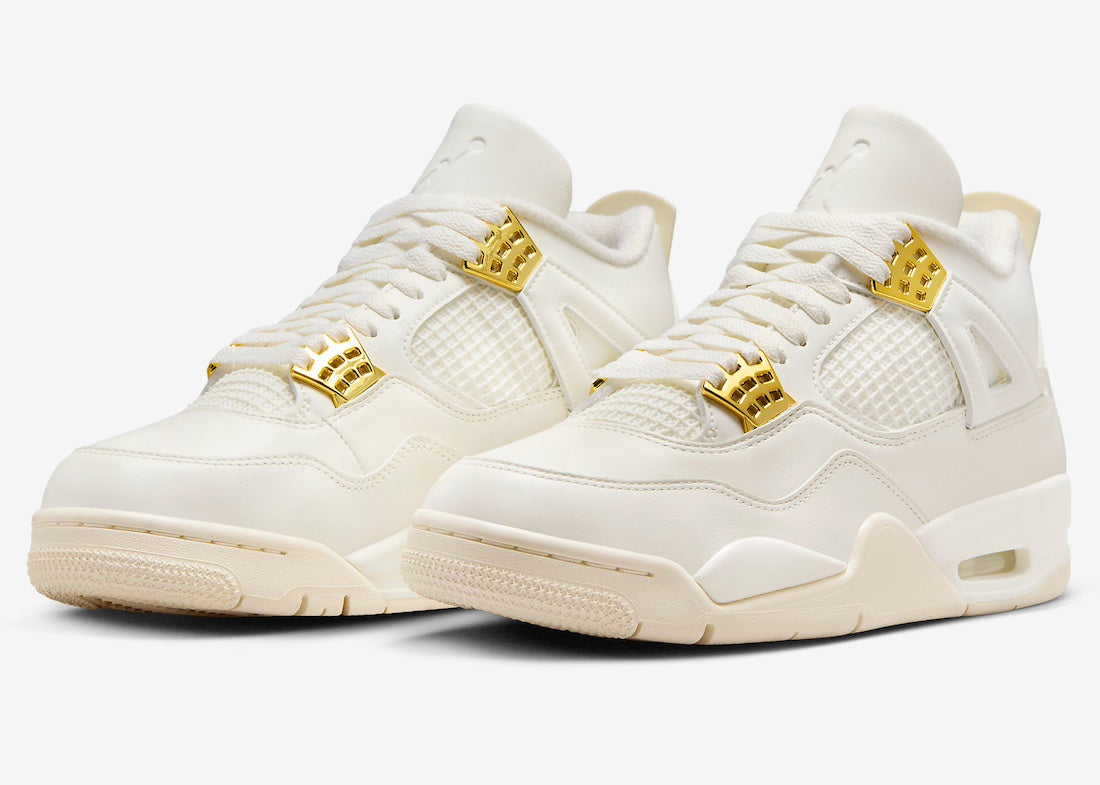 Air Jordan 4 Retro Metallic Gold