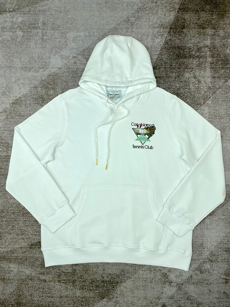 Casablanca Hoody Geborduurde logo Tennis Club