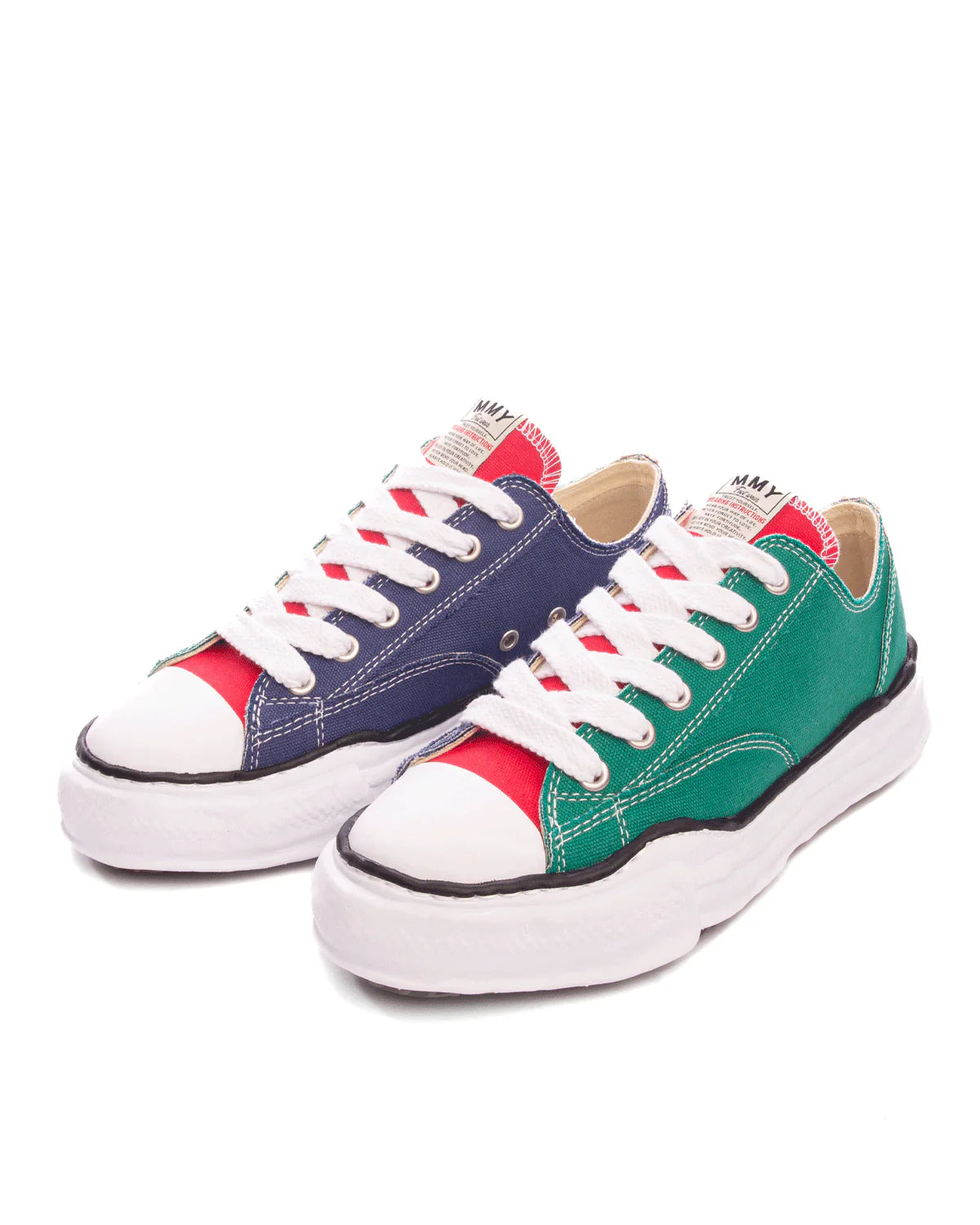 Maison Mihara Yasuhiro Peterson Low OG sole Overdyed Multi Color