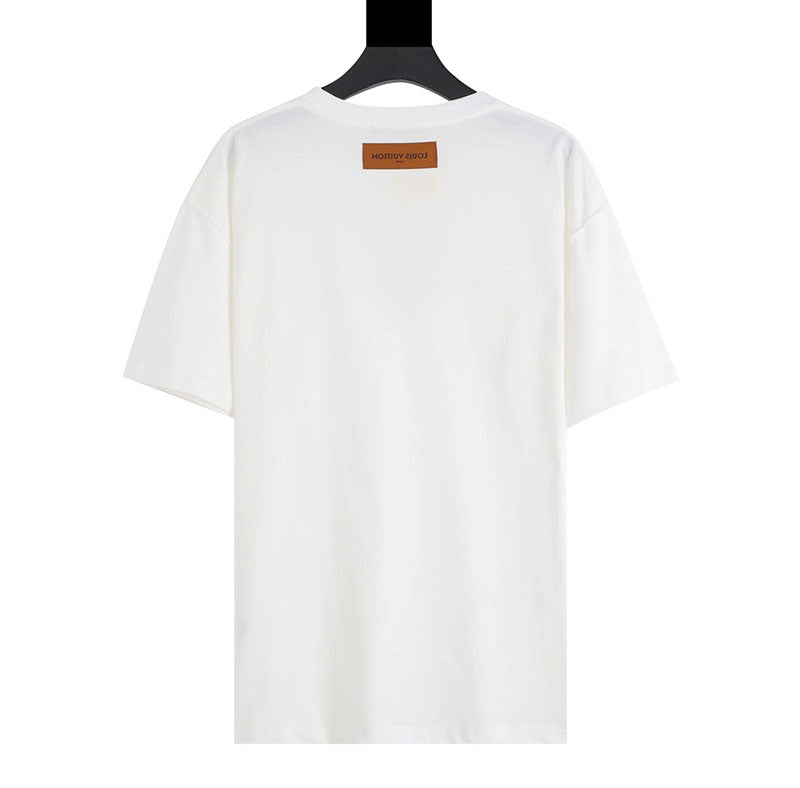 Louis Vuitton LV Debossed Tee White