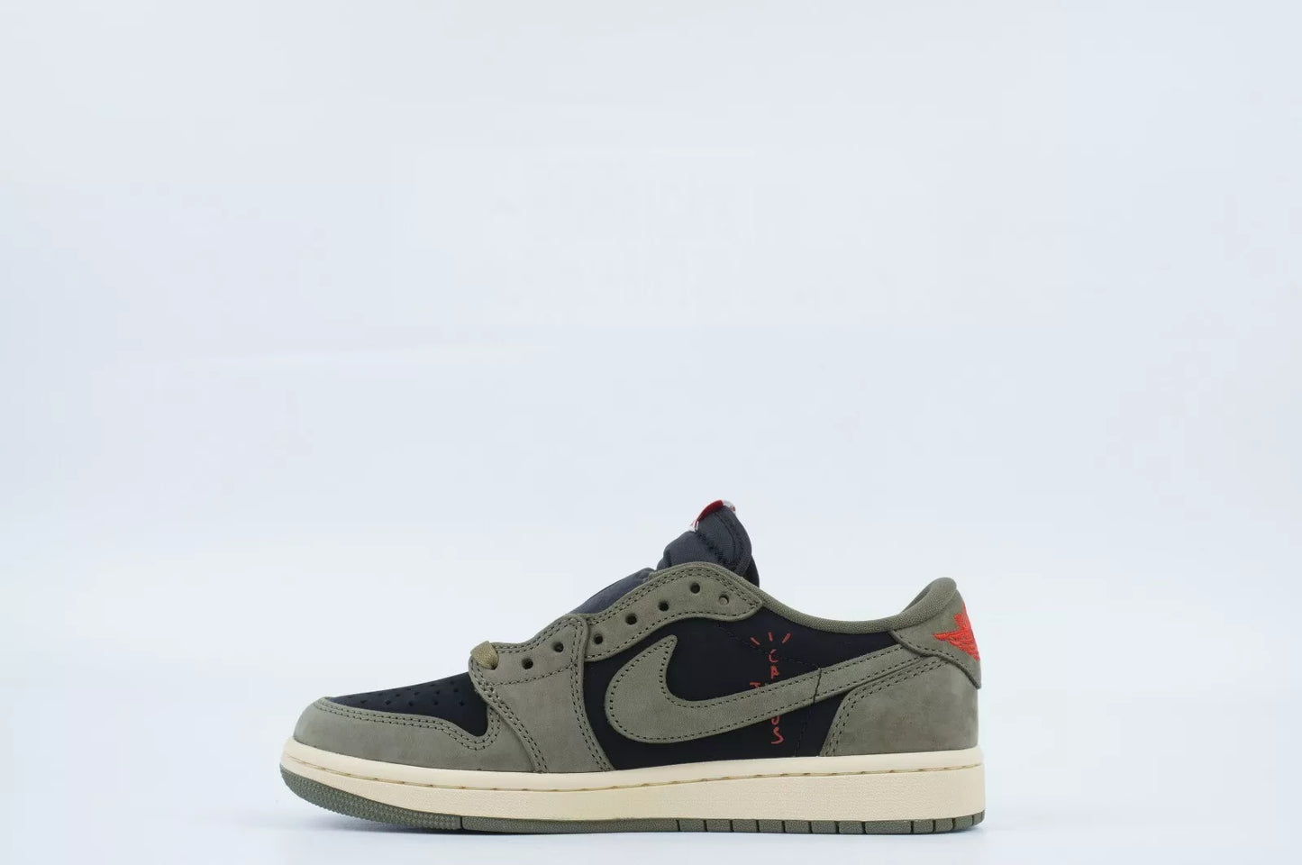 Travis Scott x Air Jordan 1 Low OG ‘Black/Olive’