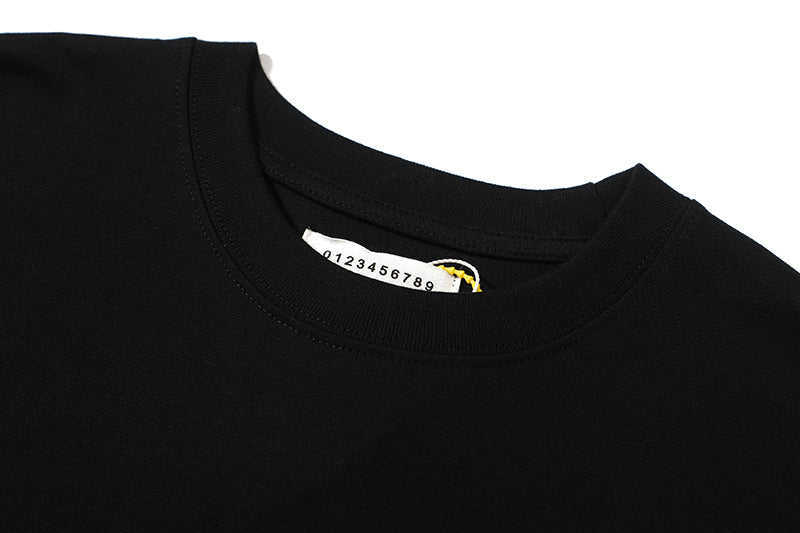 Maison Margiela MM6 Casual Logo T-shirt Black