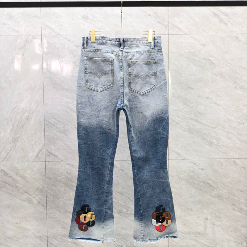 GALLERY DEPT Spring Colorful Letter Jean