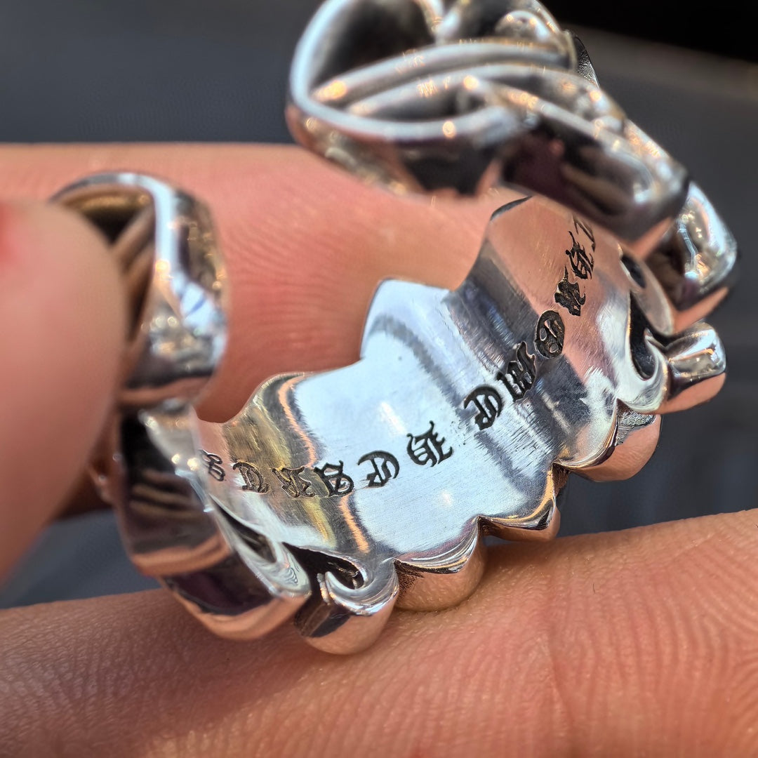 Chrome Hearts - Mirror Fleur De Lis Ring