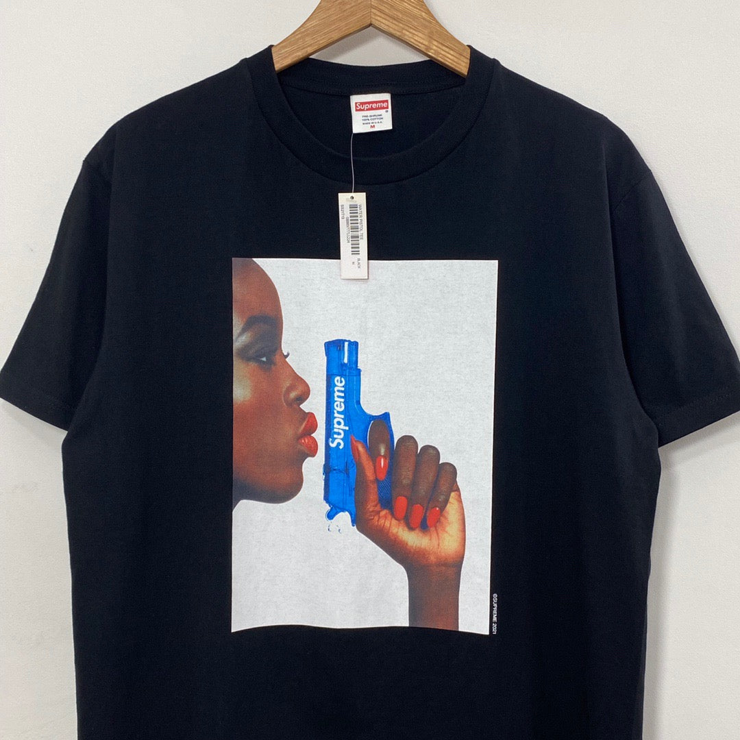 Supreme Water Pistol Tee Black - SS21