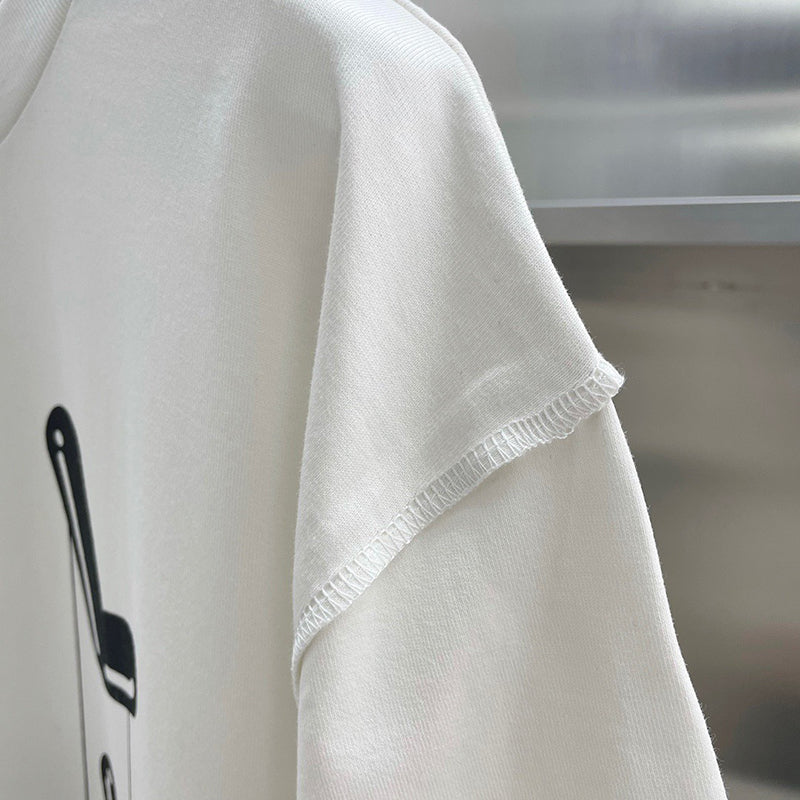 Louis Vuitton Floating LV printed T shirt White