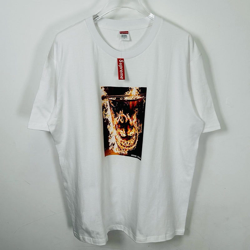 Supreme-Supreme x Spitfire SS26 Flag T-Shirt 'White'