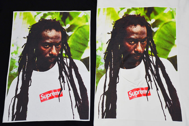Supreme Buju Banton Tee Black