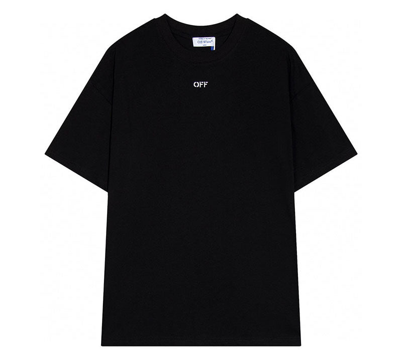 Off-White c/o Virgil Abloh T-shirt With Scribble Skate Logo in Black