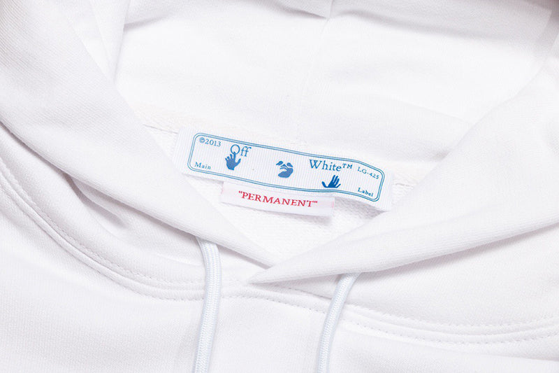 Off-White c/o Virgil Abloh Moon Cam Arrow Skate Hoodie White