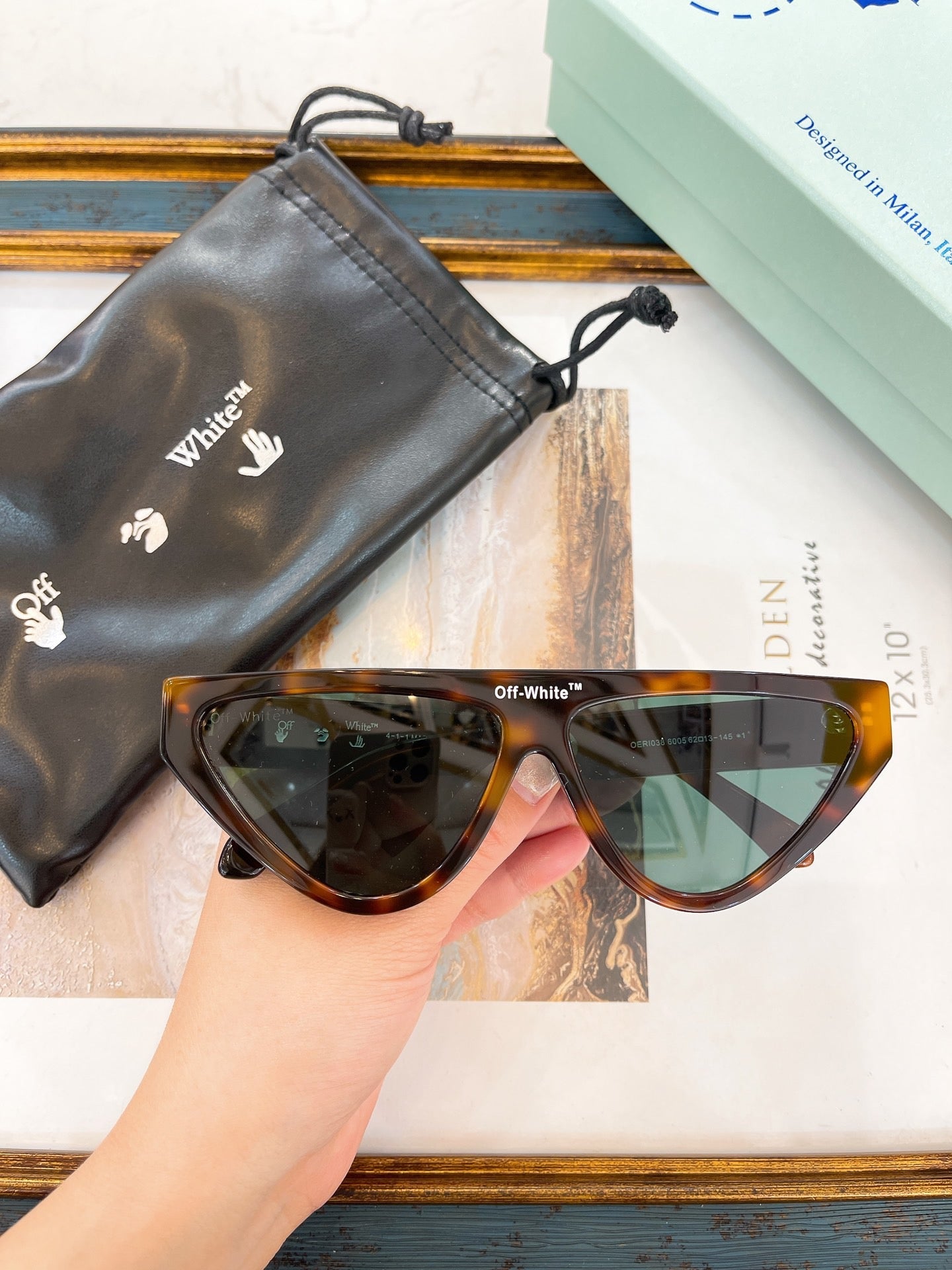 Off-White Gustav tinted sunglasses