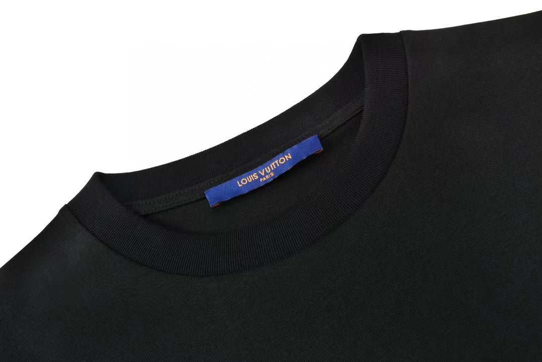 Louis Vuitton LV Fade Printed T-Shirt Black
