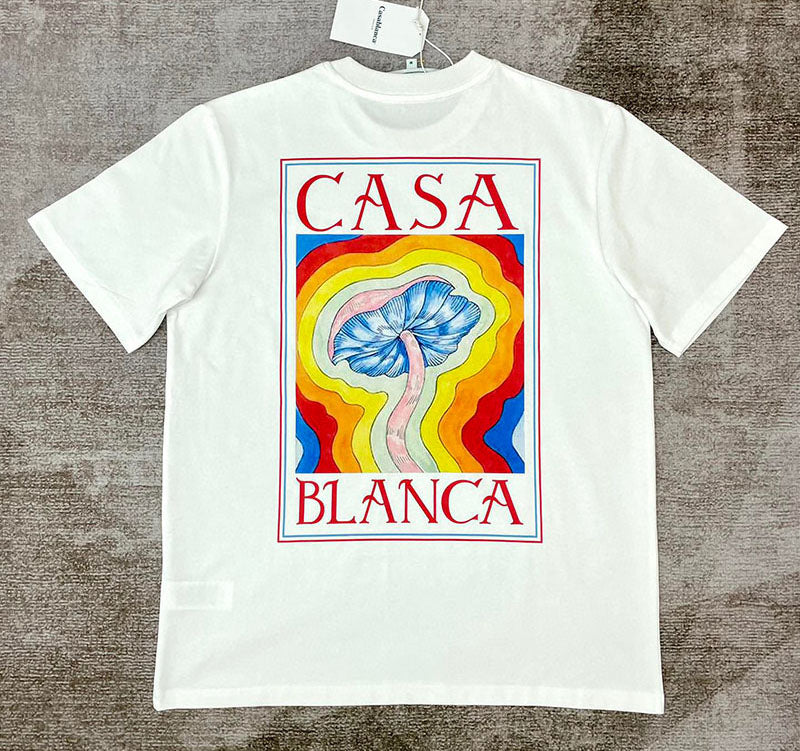 CASABLANCA Mind Vibrations Printed T-shirt