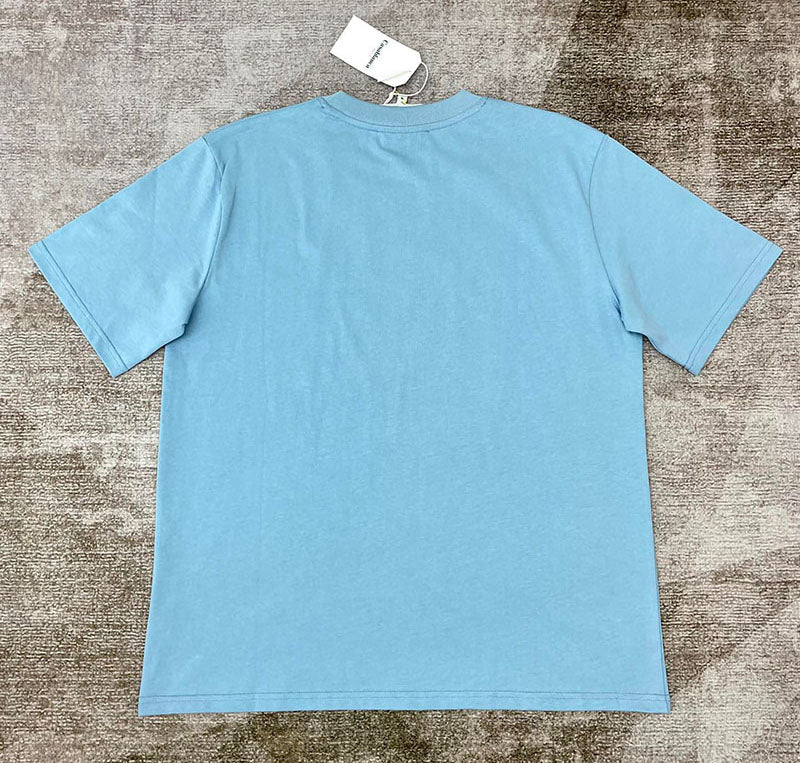 CASABLANCA Tennis Club Sub Printed T-Shirt Blue