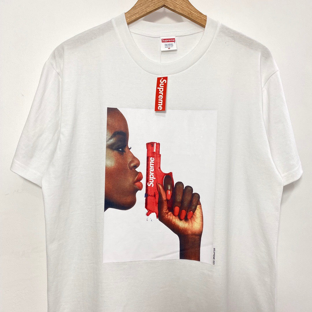 Supreme Water Pistol Tee White - SS21