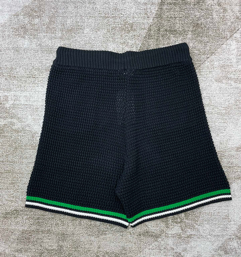 CASABLANCA Crochet Tennis Short Blackk