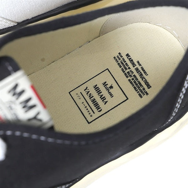 Maison Mihara Yasuiro Baker Low Top - BLACK
