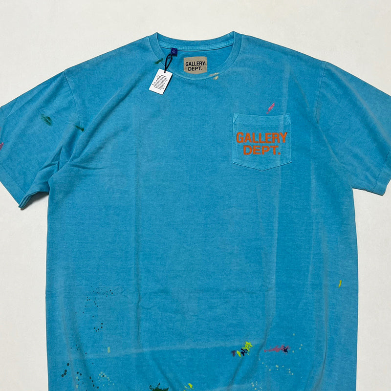 GALLERY DEPT. Vintage Logo Painted T-Shirt Blue