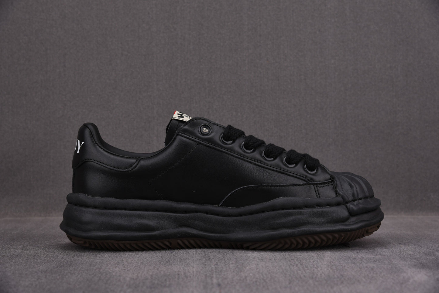 Maison Mihara Yasuhiro Blakey OG Sole Low Leather All Black