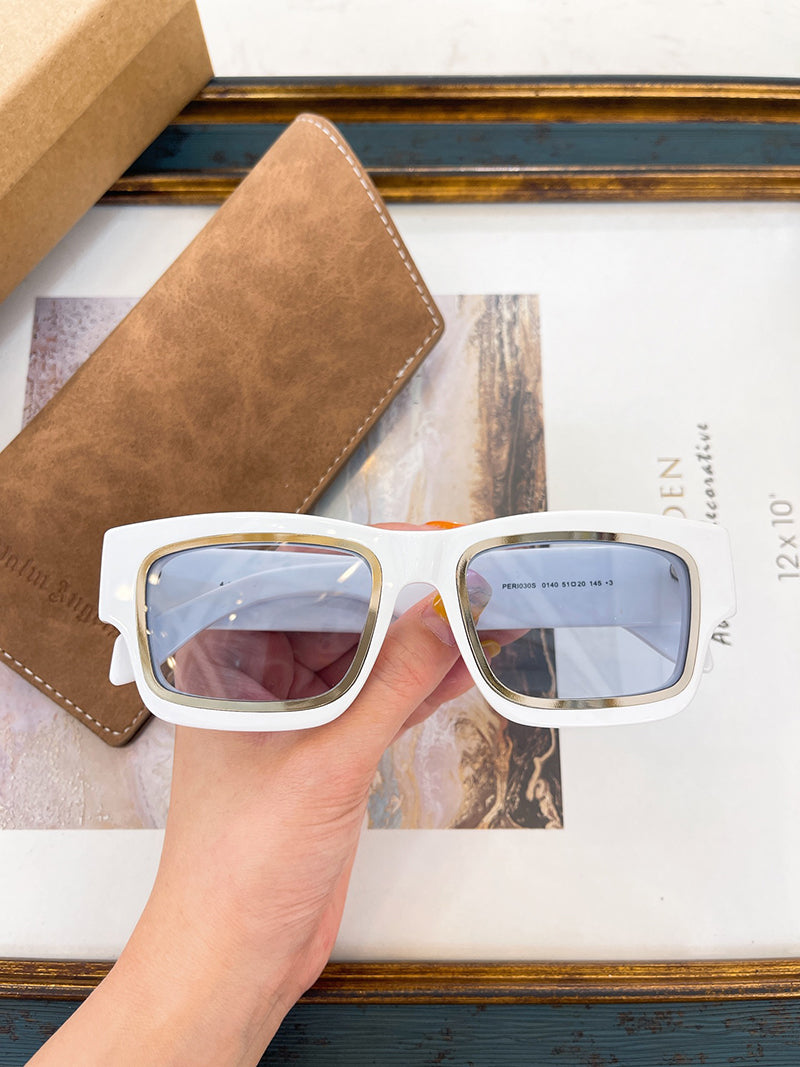 Palm Angels Raymond Sunglasses White