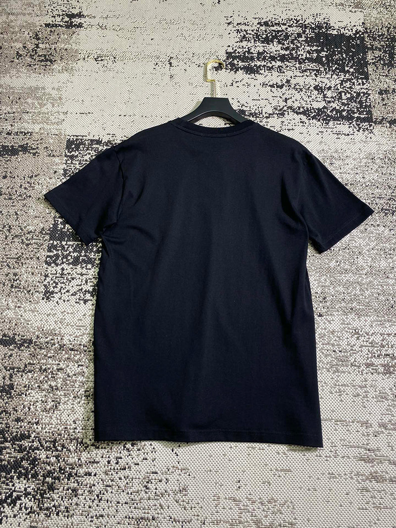 Louis Vuitton Patch Varsity T-Shirt Black