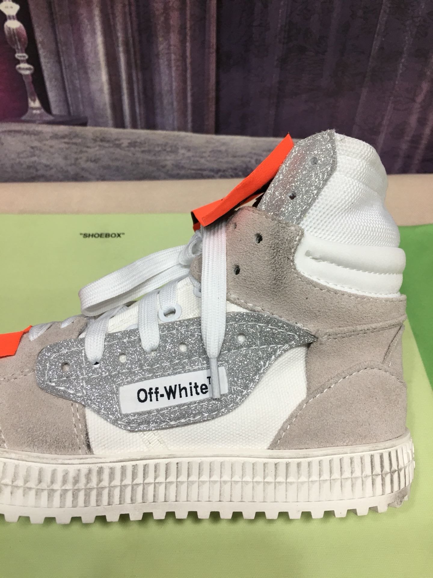 Off-White Off Court 3.0 High Beige FW19