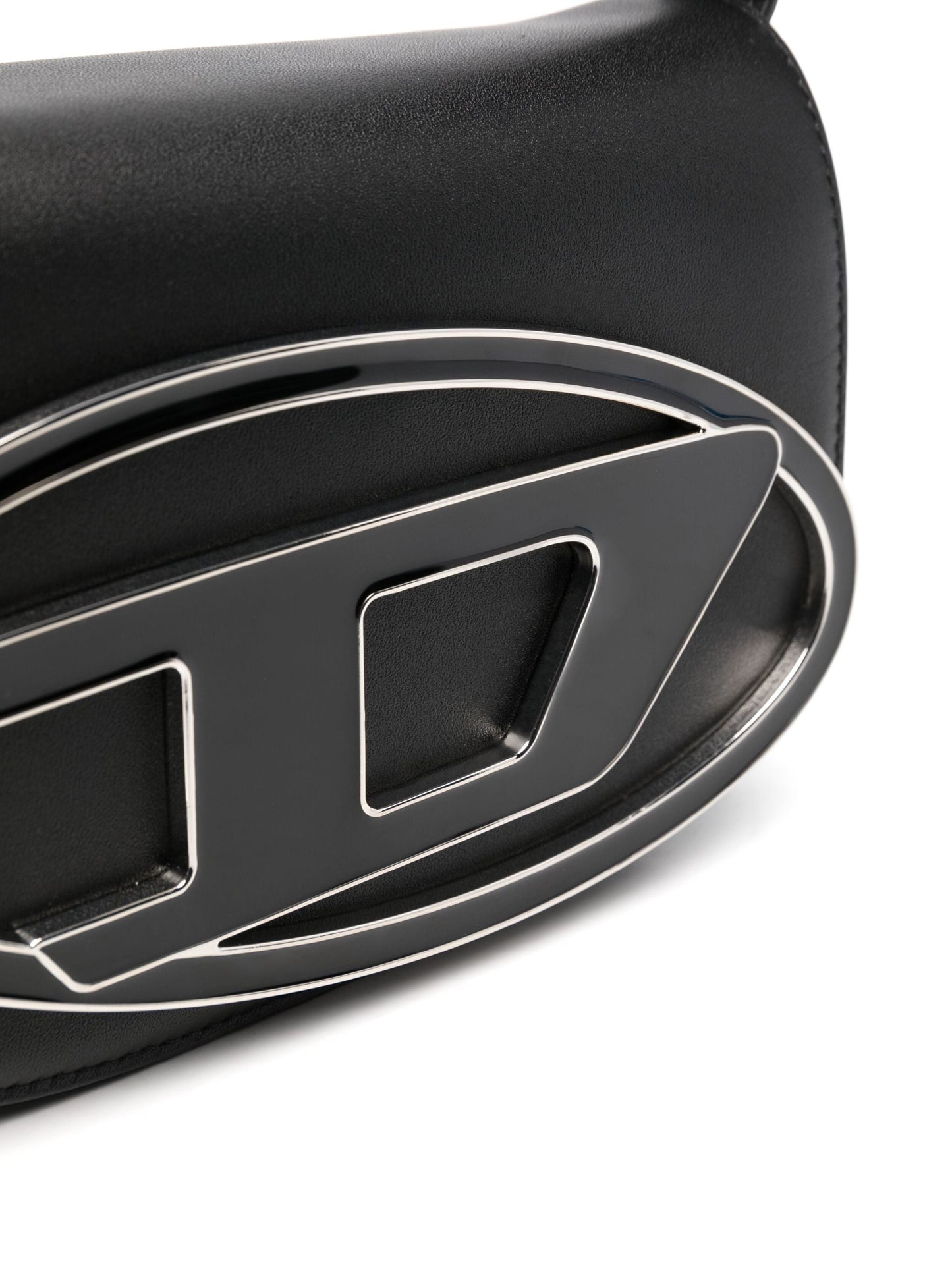 Diesel 1DR Iconic Bag D Logo Plaque Black