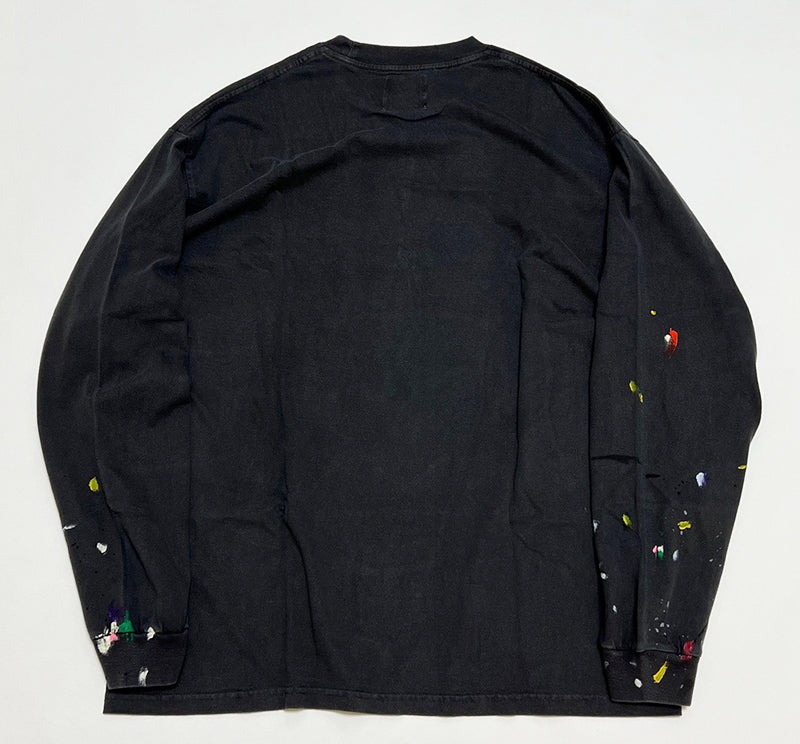 Gallery Dept. - Paint-Splattered Logo-Print Cotton-Jersey