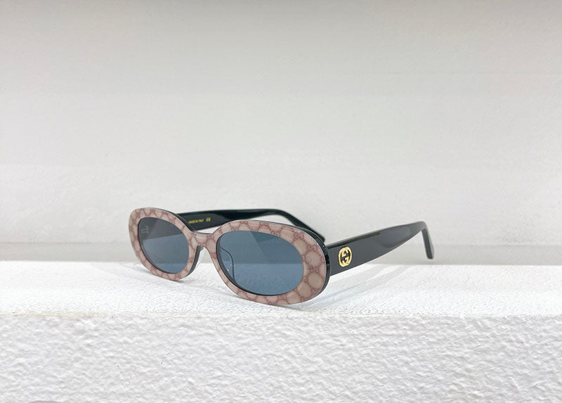 Gucci Oval-frame Sunglasses