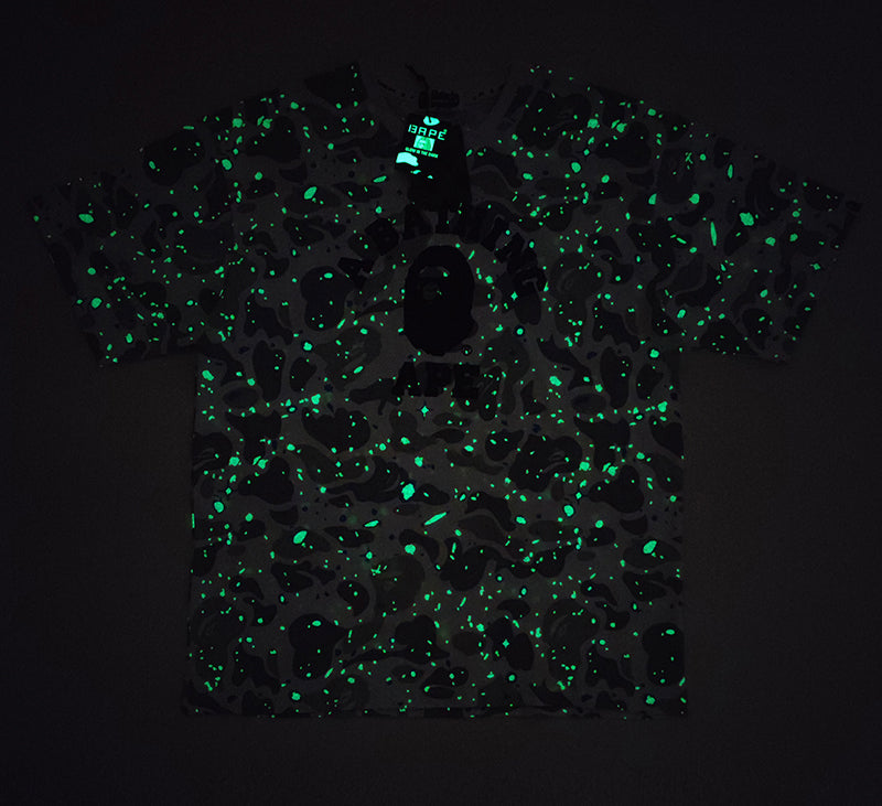 BAPE Space Camo College Tee (SS21) White