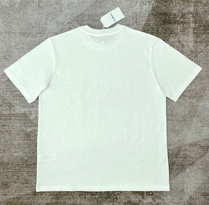 CASABLANCA Afro Cubism Tennis Club T Shirt White