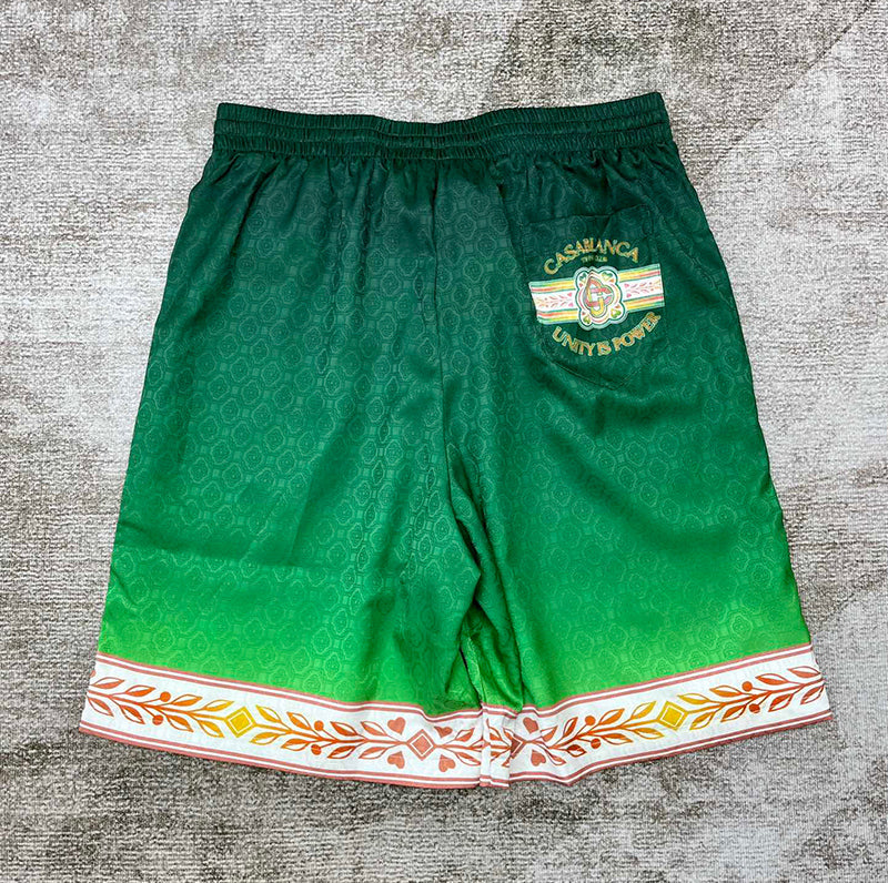 CASABLANCA Unity Is Power Silk Short