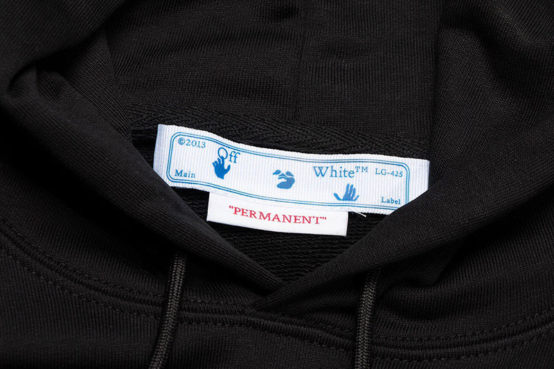 Off-White c/o Virgil Abloh Moon Cam Arrow Skate Hoodie Black