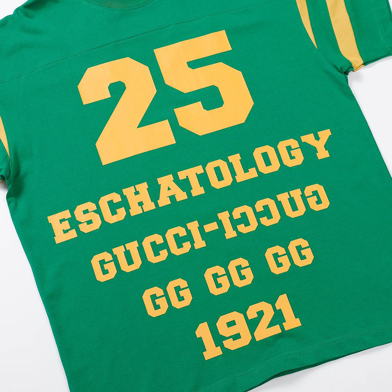 GUCCI 25 Eschatology T-Shirt (Green/Yellow)