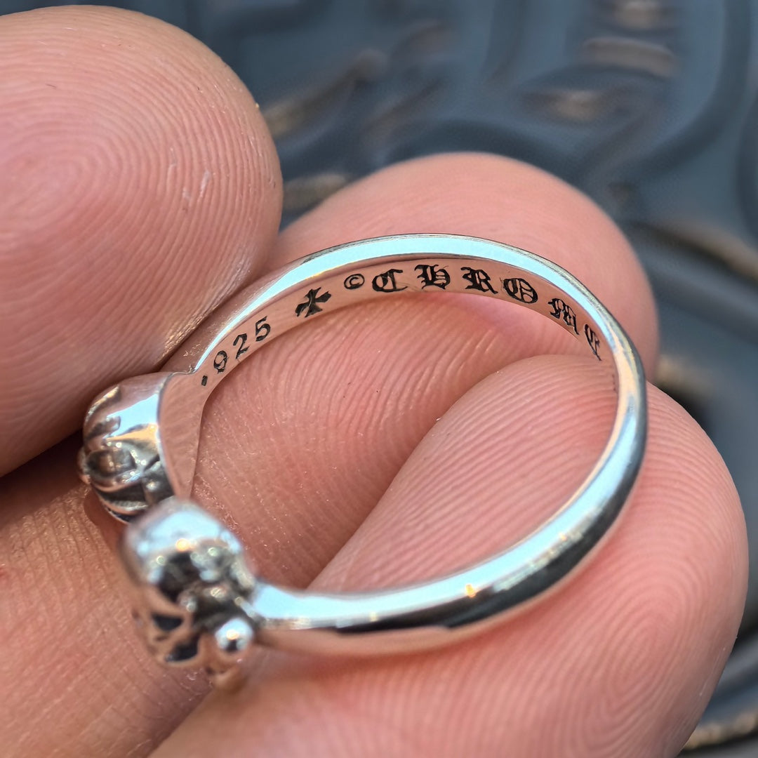 Chrome Hearts - Foti Harris Teeter Crossball Ring