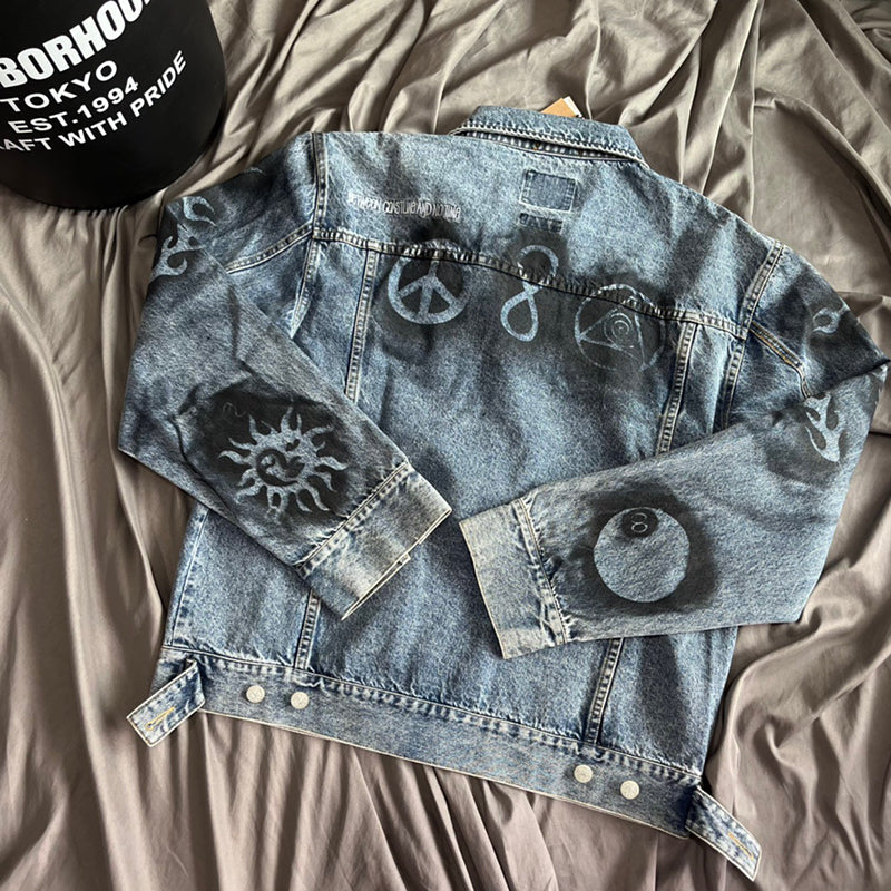 Stüssy x Dries van Noten – Stencil Denim Jacket