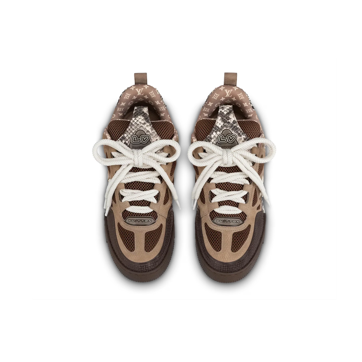 Louis Vuitton LV Skate 'Brown Python'
