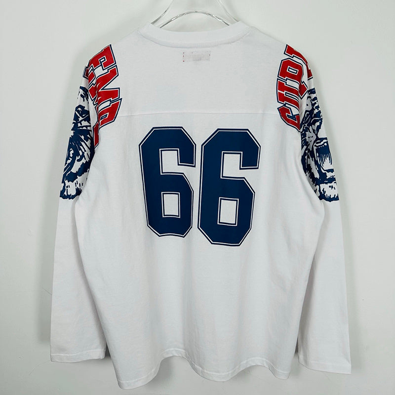 Supreme Mascot L/S Football Top White