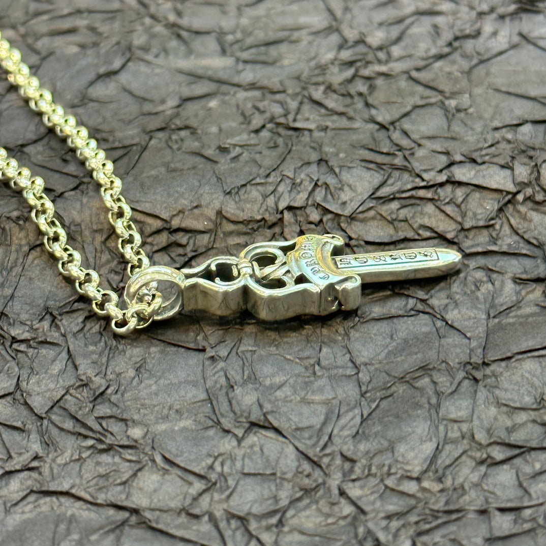 Chrome Hearts - Dagger Pendant Necklace 'Silver'
