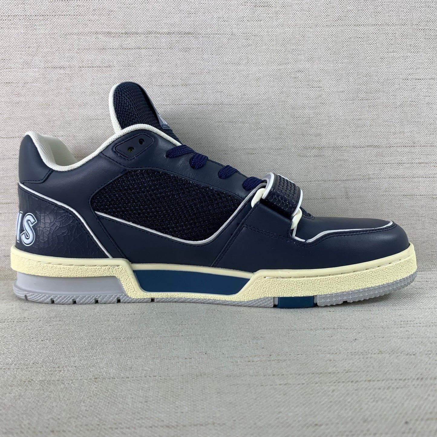 Louis Vuitton LV Trainer Navy Mesh