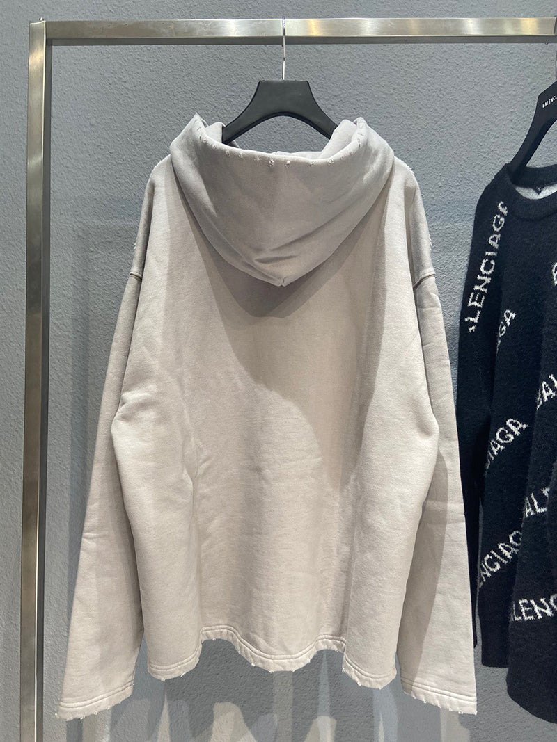 Balenciaga Logo print hoodie