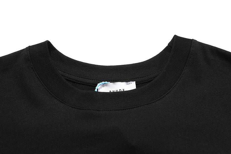 Rhude Racing Crest Tee Black