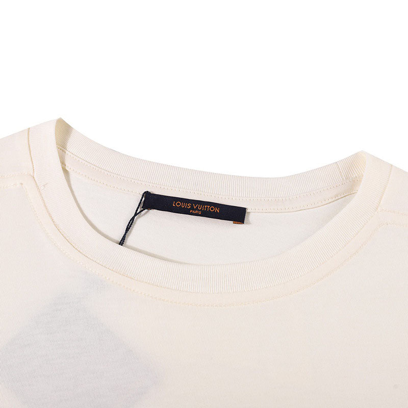 Louis Vuitton x NBA Basketball Short-Sleeved T-shirt White