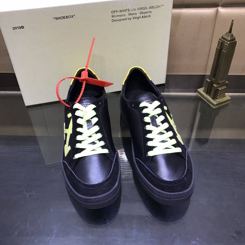 Off-White Vulc Low 'Black yellow'