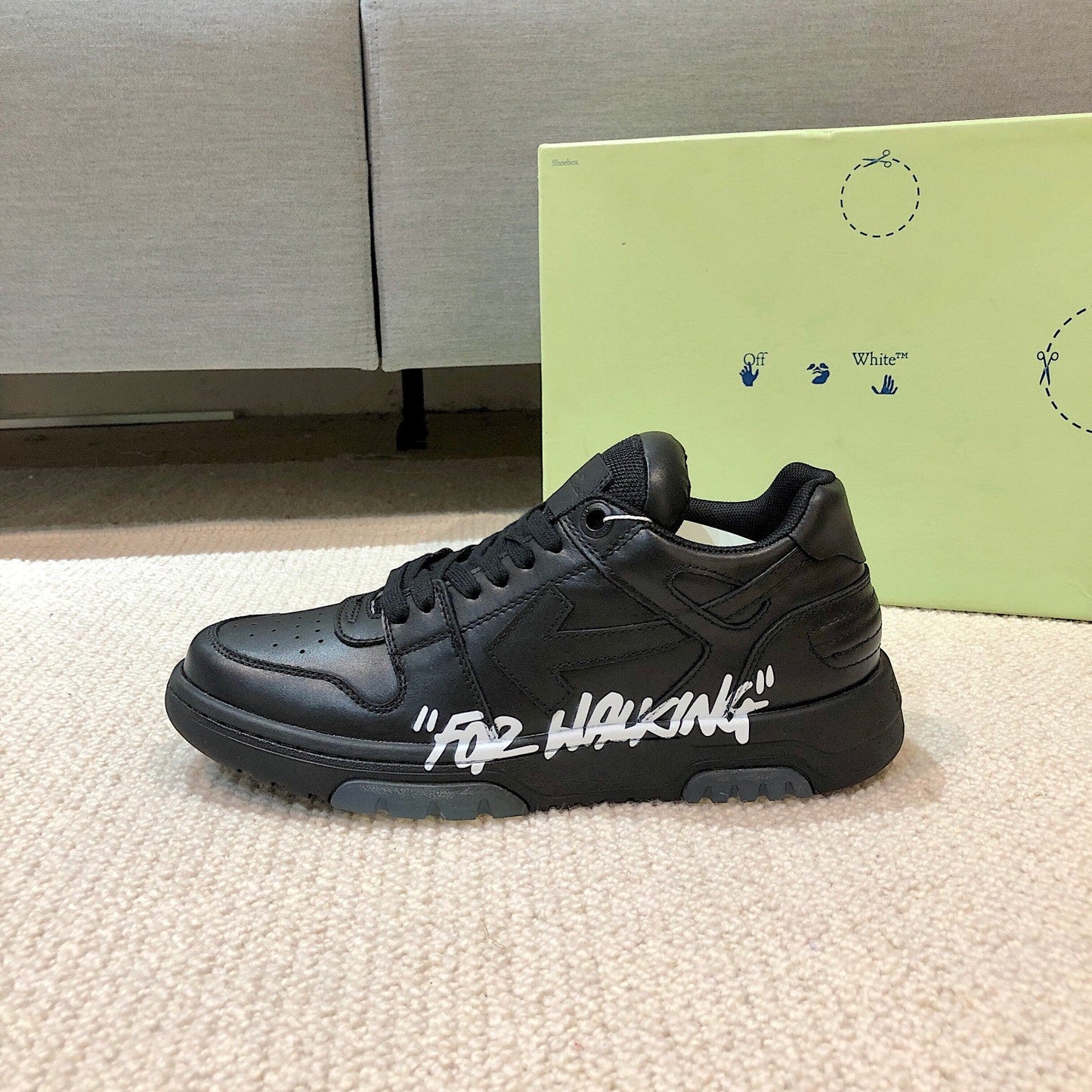 Off-White Out of Office Low 'For Walking - Black White'