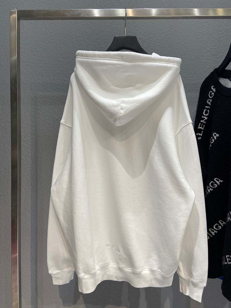 Balenciaga x Marvel Hulk Hoodie White