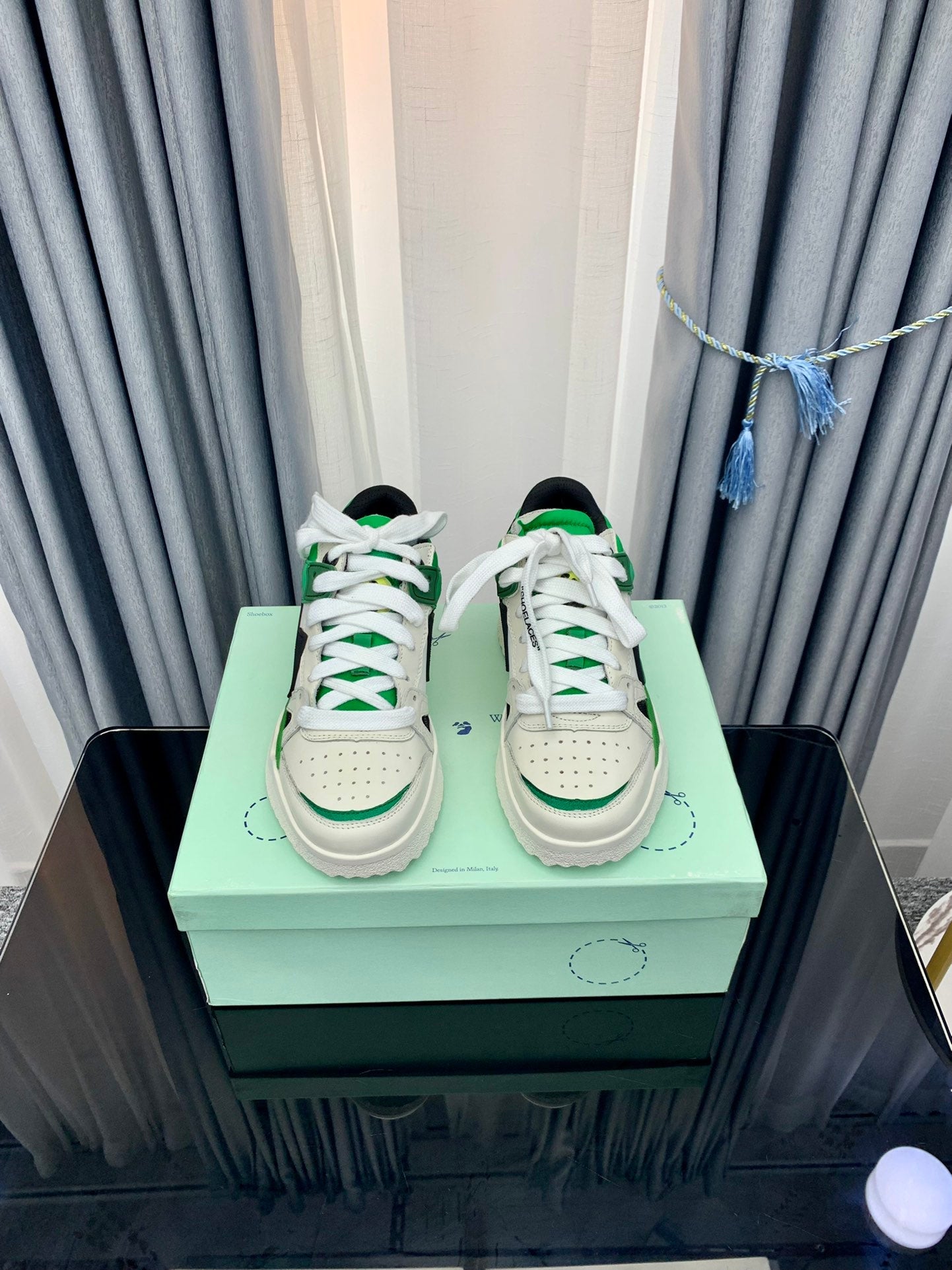 Off-White New Mid Sponge 'Green'
