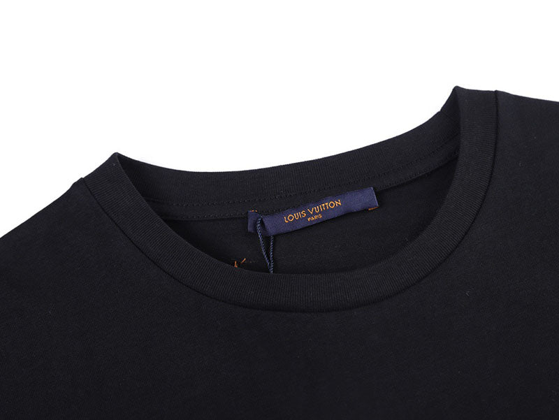 Louis Vuitton LV Debossed Tee Black